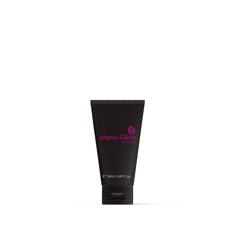 Soothing, anti-ageing Meno Glow Moisturiser: scientifically formulated to revitalise your skin and maintain moisture.